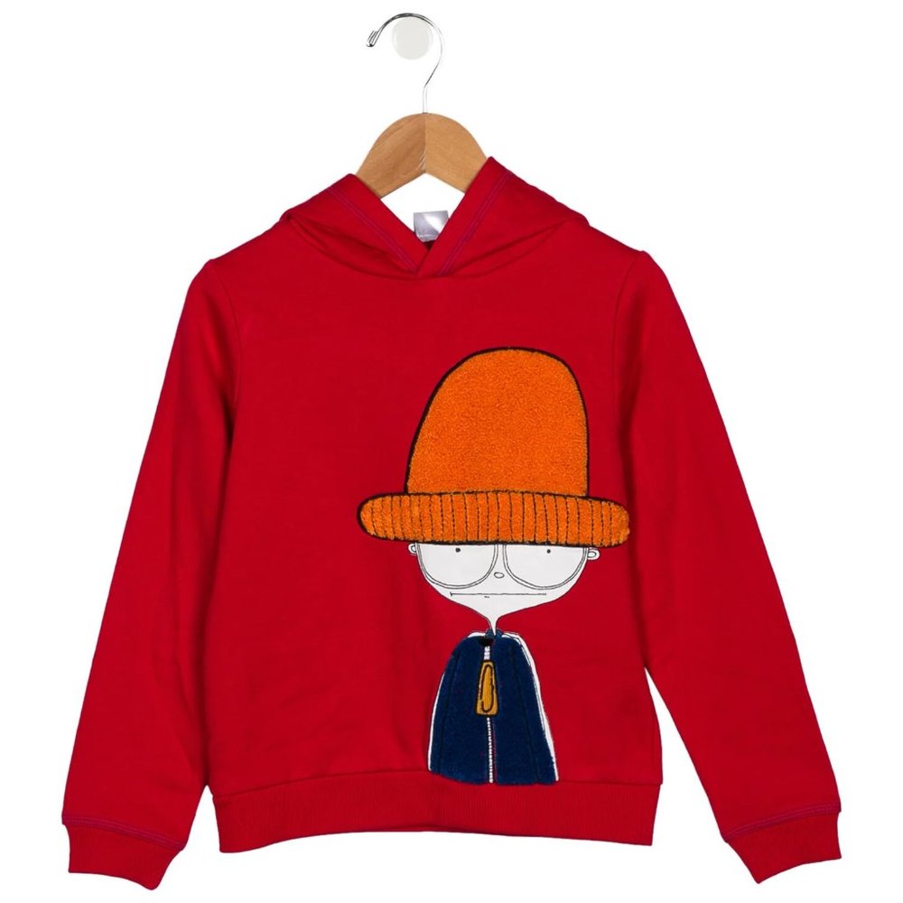 LITTLE MARC JACOBS Boys' Graphic Hooded Sweatshirt